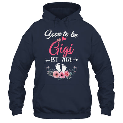 Soon To Be Gigi Est 2026 Mothers Day First Time Gigi Shirt & Tank Top | teecentury