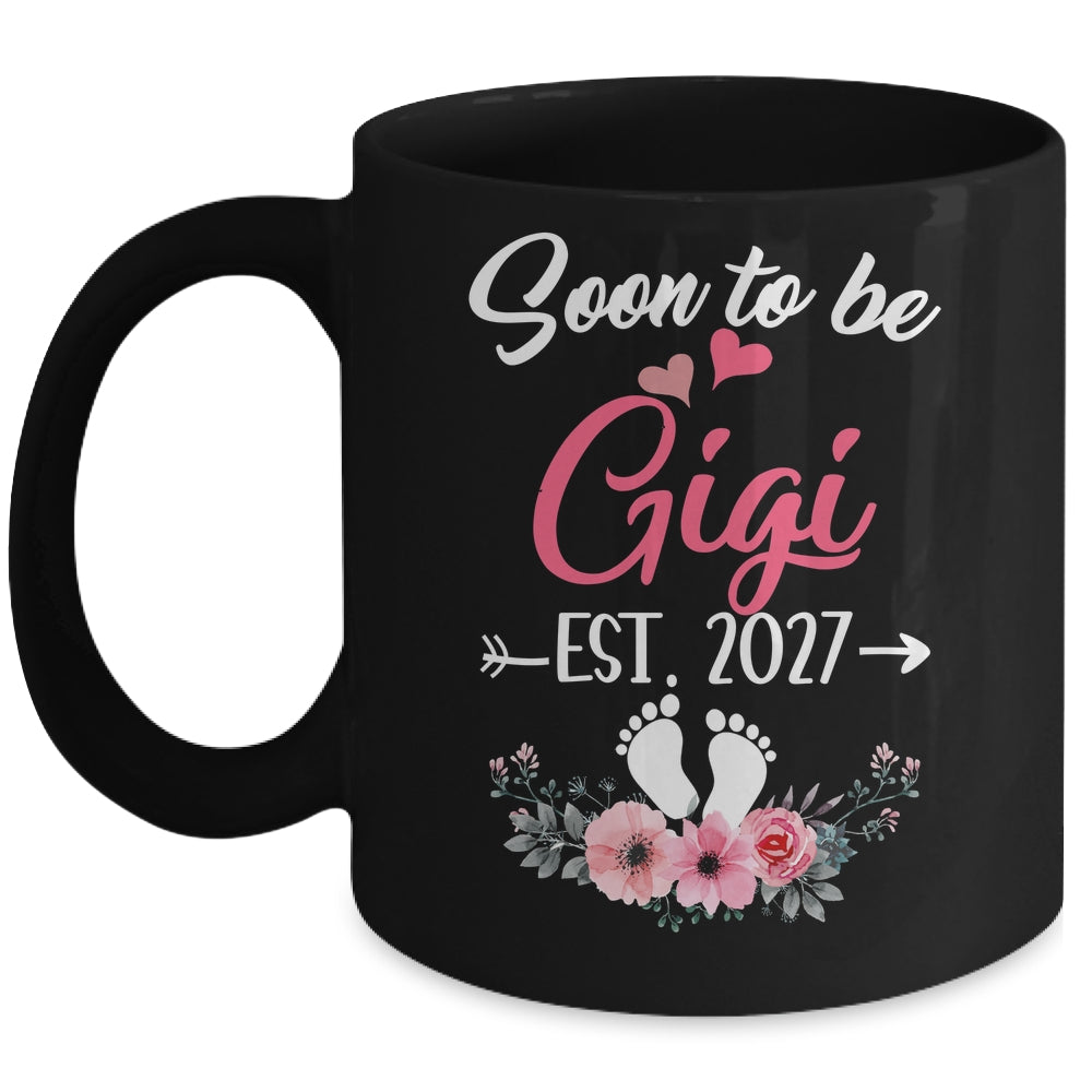 Soon To Be Gigi Est 2027 Mothers Day First Time Gigi Mug | teecentury