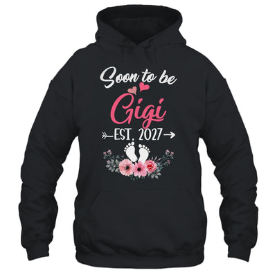 Soon To Be Gigi Est 2027 Mothers Day First Time Gigi Shirt & Tank Top | teecentury