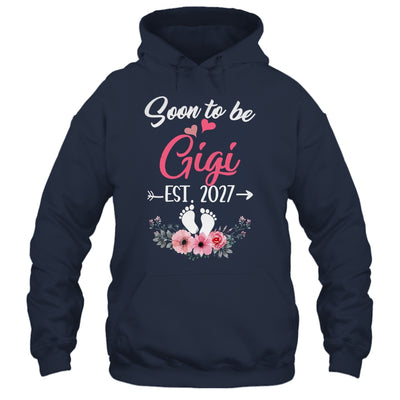Soon To Be Gigi Est 2027 Mothers Day First Time Gigi Shirt & Tank Top | teecentury