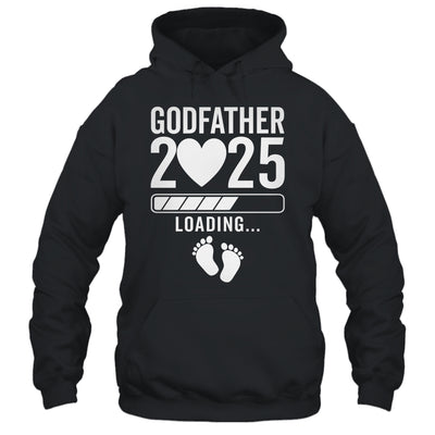 Soon To Be Godfather 2025 Pregnancy Announcement Loading Shirt & Hoodie | teecentury