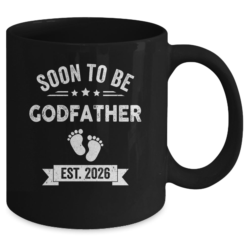 Soon To Be Godfather 2026 Fathers Day First Time Mug | teecentury