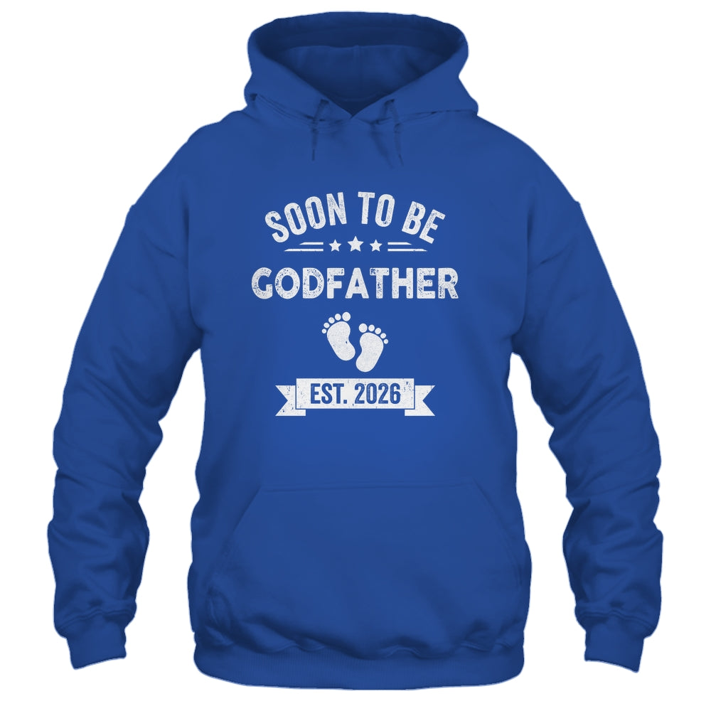Soon To Be Godfather 2026 Fathers Day First Time Shirt & Hoodie | teecentury
