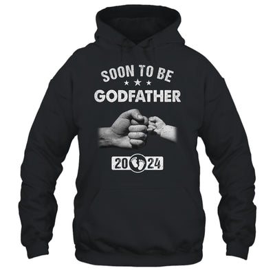 Soon To Be Godfather Est 2024 Fathers Day First Time New Shirt & Hoodie | teecentury