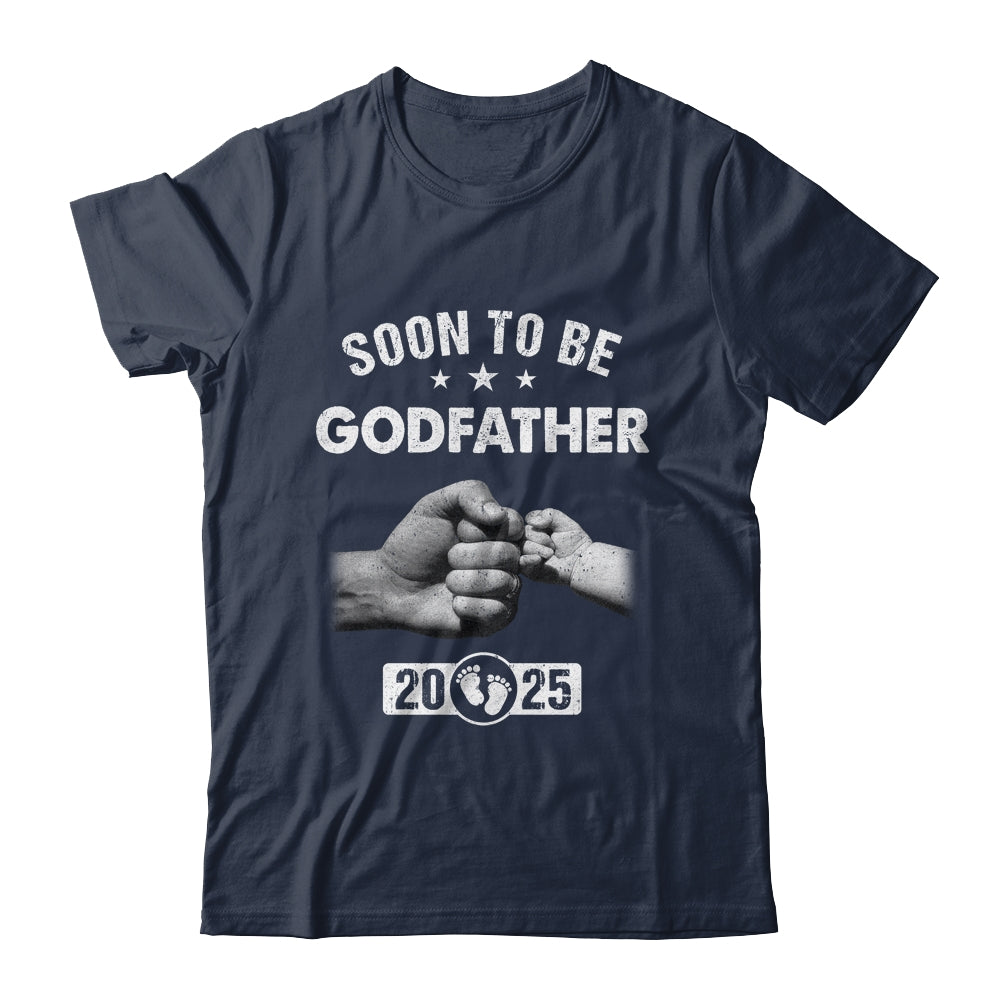 Soon To Be Godfather Est 2025 Fathers Day First Time New Shirt & Hoodie | teecentury