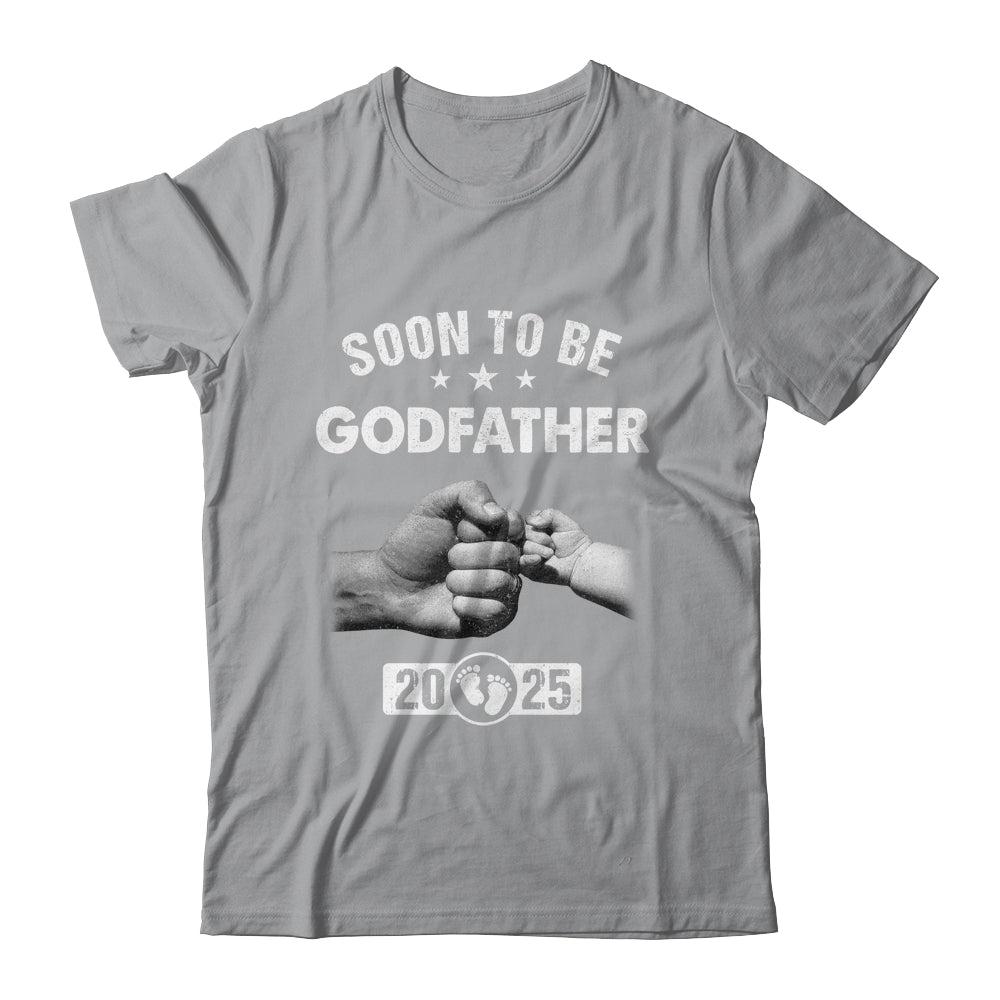 Soon To Be Godfather Est 2025 Fathers Day First Time New Shirt & Hoodie | teecentury