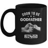 Soon To Be Godfather Est 2025 Fathers Day First Time New Mug | teecentury