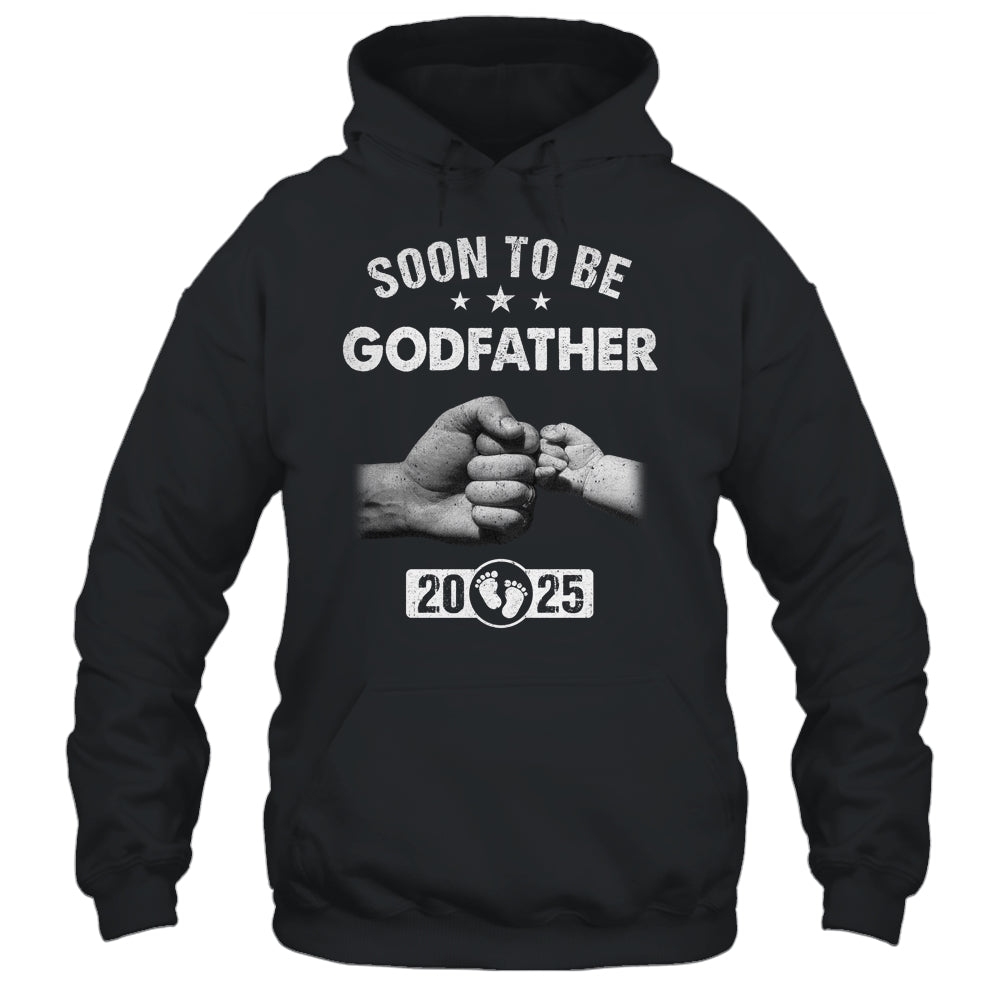 Soon To Be Godfather Est 2025 Fathers Day First Time New Shirt & Hoodie | teecentury