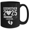 Soon To Be Godmother 2025 Pregnancy Announcement Loading Mug | teecentury