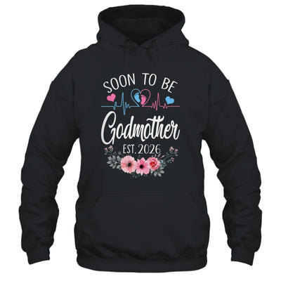 Soon To Be Godmother 2026 First Time Pregnancy Announcement Shirt & Tank Top | teecentury