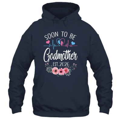 Soon To Be Godmother 2026 First Time Pregnancy Announcement Shirt & Tank Top | teecentury