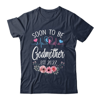 Soon To Be Godmother 2027 First Time Pregnancy Announcement Shirt & Tank Top | teecentury