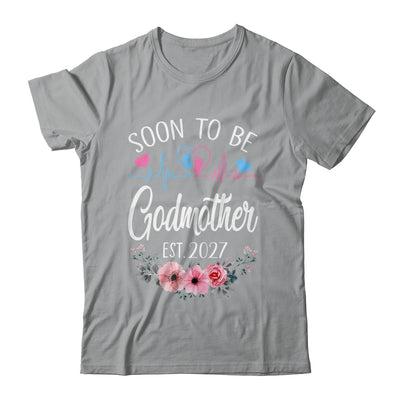 Soon To Be Godmother 2027 First Time Pregnancy Announcement Shirt & Tank Top | teecentury