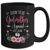 Soon To Be Godmother Again Est 2024 Mothers Day Mug | teecentury