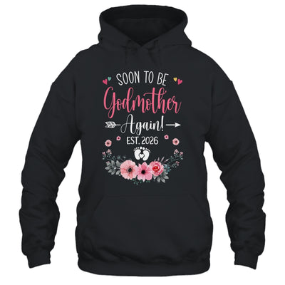 Soon To Be Godmother Again Est 2026 Mothers Day Shirt & Tank Top | teecentury