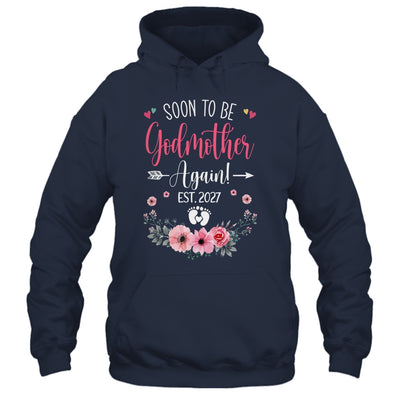 Soon To Be Godmother Again Est 2027 Mothers Day Shirt & Tank Top | teecentury