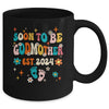 Soon To Be Godmother Est 2024 Pregnancy Announcement Groovy Mug | teecentury