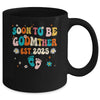 Soon To Be Godmother Est 2025 Pregnancy Announcement Groovy Mug | teecentury