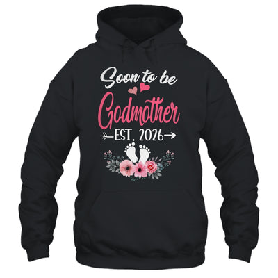 Soon To Be Godmother Est 2026 Mothers Day First Time Godmother Shirt & Tank Top | teecentury