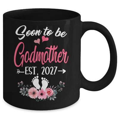 Soon To Be Godmother Est 2027 Mothers Day First Time Godmother Mug | teecentury