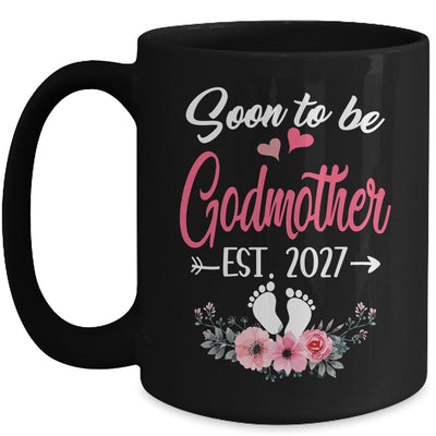Soon To Be Godmother Est 2027 Mothers Day First Time Godmother Mug | teecentury