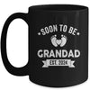 Soon To Be Grandad 2024 Fathers Day First Time Grandad Mug | teecentury