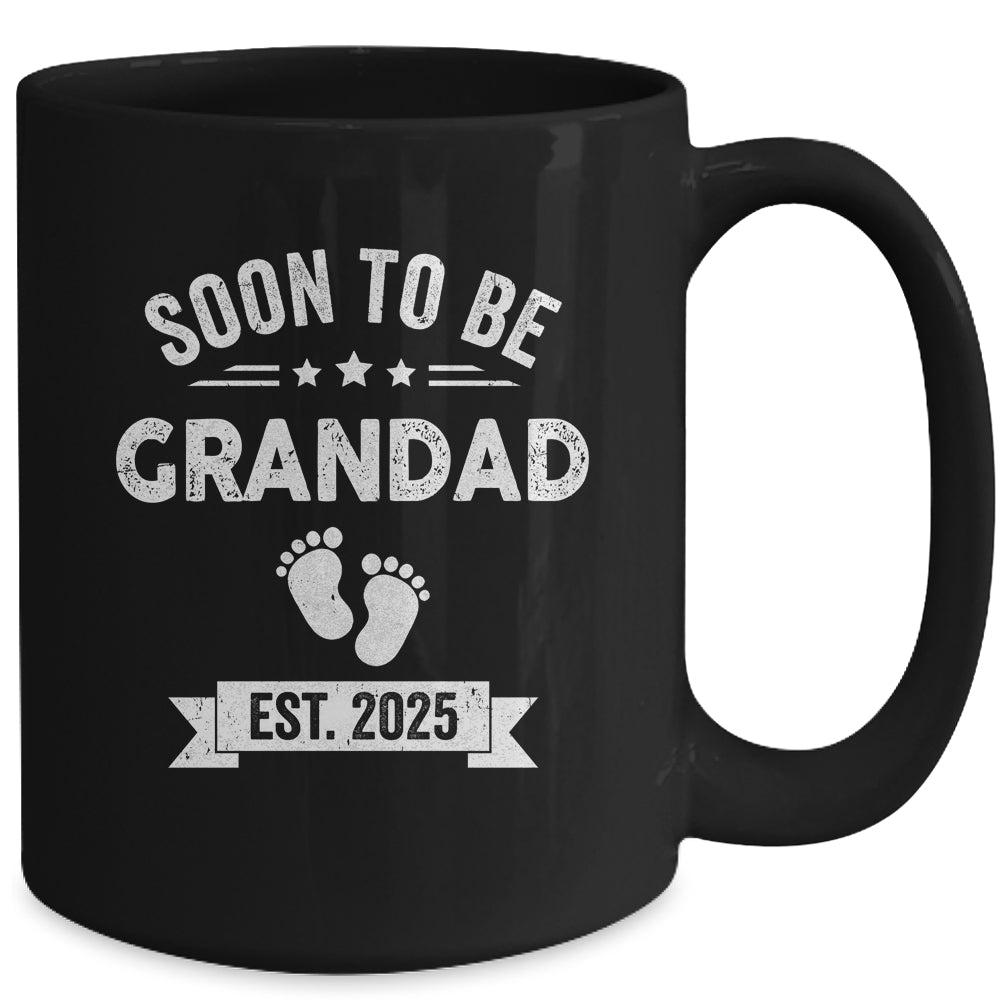 Soon To Be Grandad 2025 Fathers Day First Time Grandad Mug | teecentury