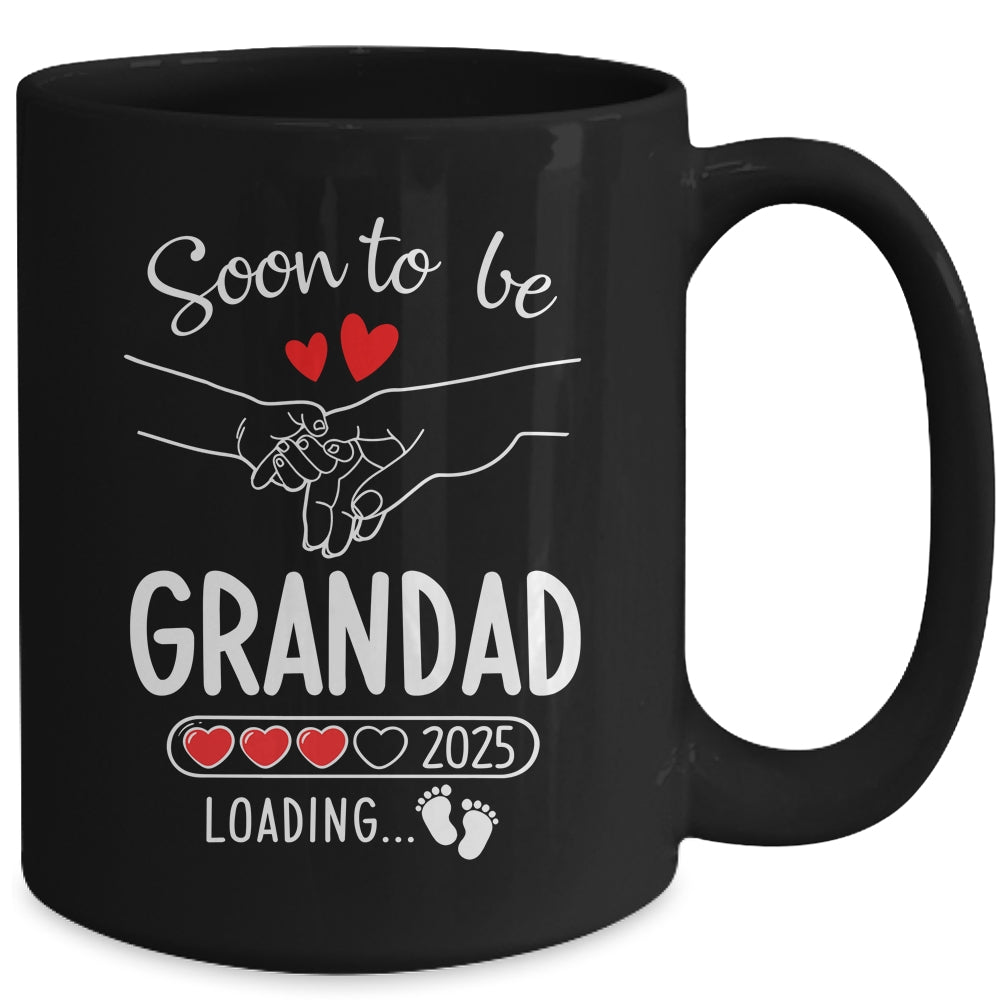 Soon To Be Grandad 2025 Loading Pregnancy Announcement Grandad Mug | teecentury
