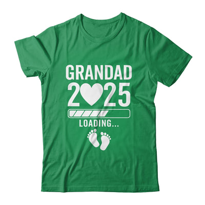 Soon To Be Grandad 2025 Pregnancy Announcement Loading Shirt & Hoodie | teecentury
