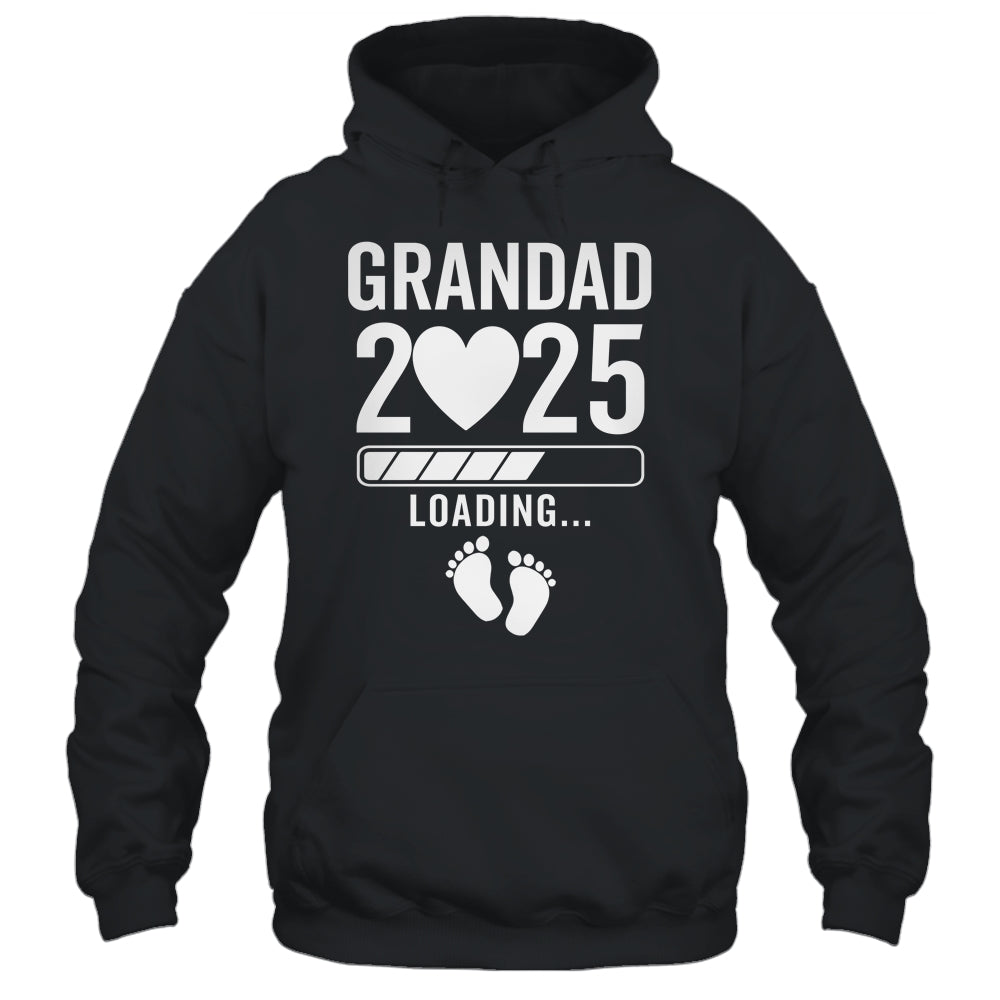 Soon To Be Grandad 2025 Pregnancy Announcement Loading Shirt & Hoodie | teecentury