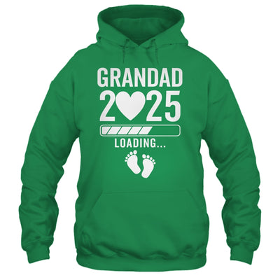Soon To Be Grandad 2025 Pregnancy Announcement Loading Shirt & Hoodie | teecentury