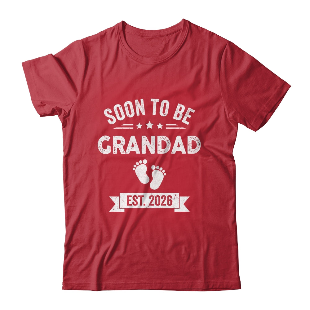 Soon To Be Grandad 2026 Fathers Day First Time Grandad Shirt & Hoodie | teecentury