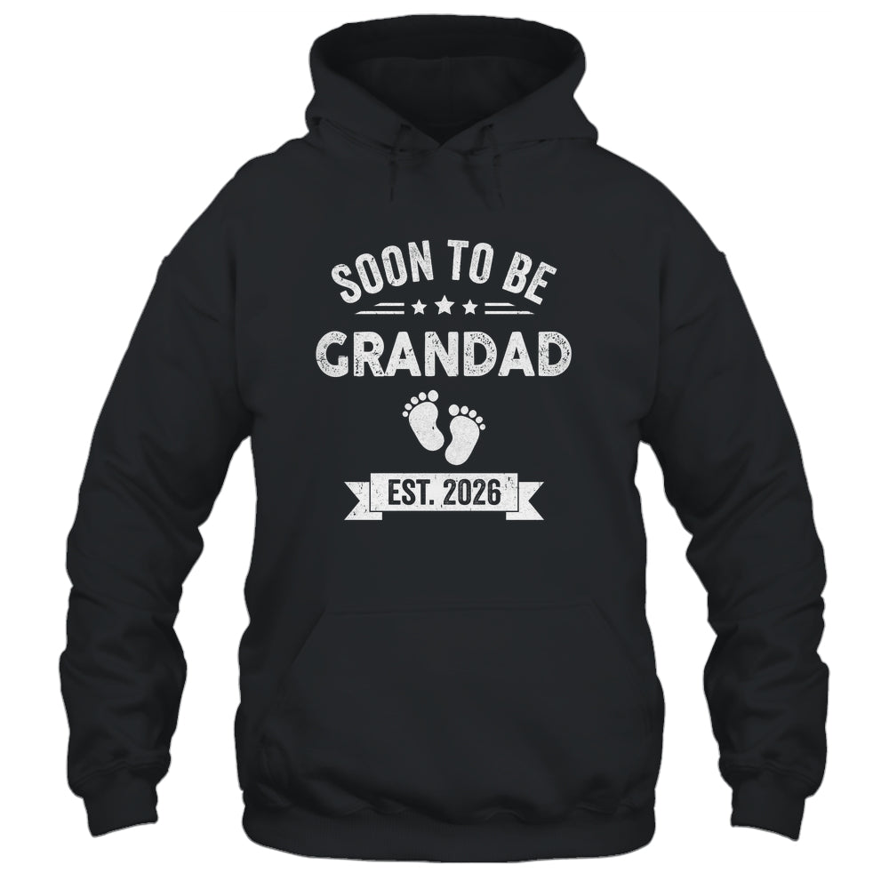 Soon To Be Grandad 2026 Fathers Day First Time Grandad Shirt & Hoodie | teecentury