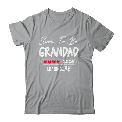 Soon To Be Grandad 2026 Loading Promoted To Grandad Est 2026 Shirt & Hoodie | teecentury
