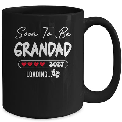 Soon To Be Grandad 2027 Loading Promoted To Grandad Est 2027 Mug | teecentury