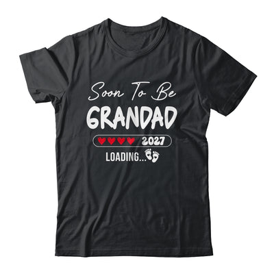 Soon To Be Grandad 2027 Loading Promoted To Grandad Est 2027 Shirt & Tank Top | teecentury