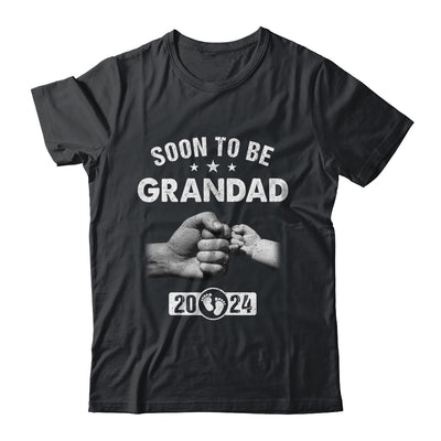 Soon To Be Grandad Est 2024 Fathers Day First Time New Shirt & Hoodie | teecentury