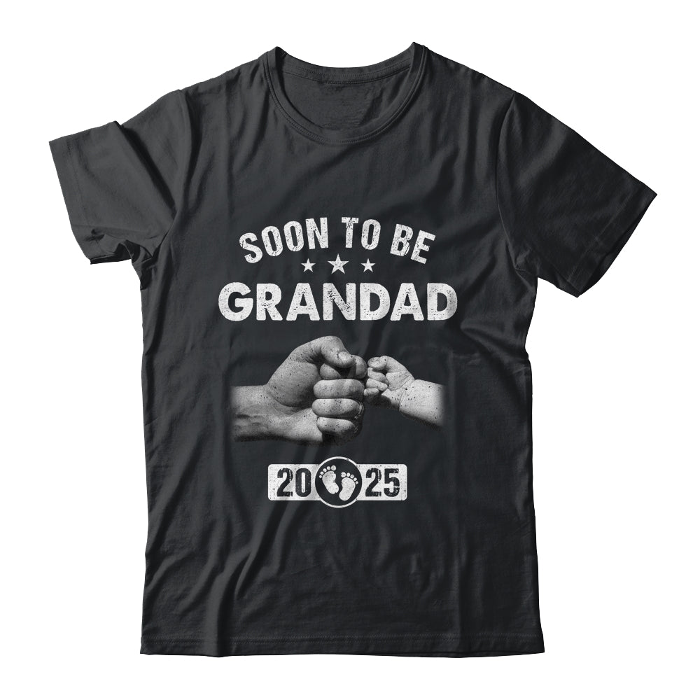 Soon To Be Grandad Est 2025 Fathers Day First Time New Shirt & Hoodie | teecentury