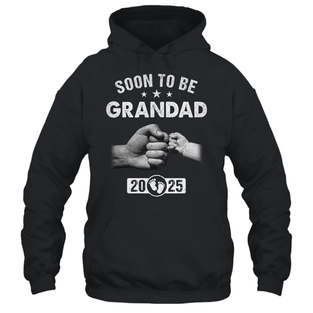 Soon To Be Grandad Est 2025 Fathers Day First Time New Shirt & Hoodie | teecentury