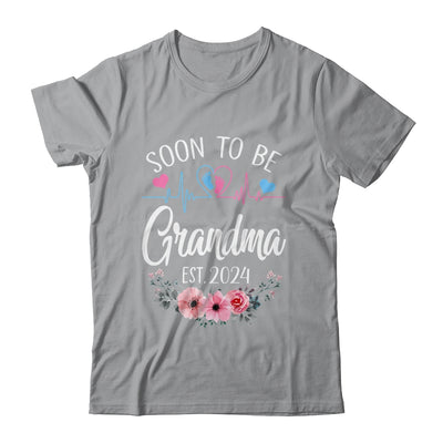 Soon To Be Grandma 2024 First Time Pregnancy Announcement Shirt & Tank Top | teecentury