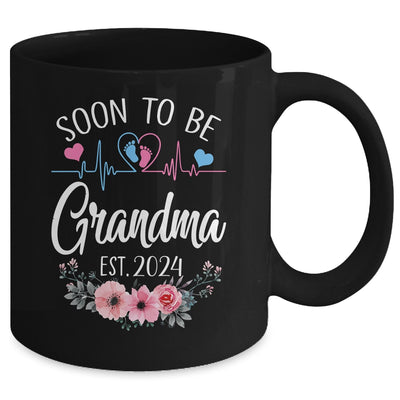 Soon To Be Grandma 2024 First Time Pregnancy Announcement Mug | teecentury