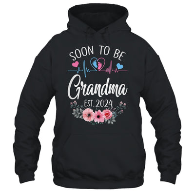 Soon To Be Grandma 2024 First Time Pregnancy Announcement Shirt & Tank Top | teecentury