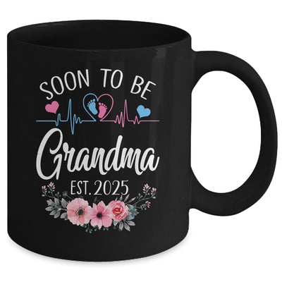 Soon To Be Grandma 2025 First Time Pregnancy Announcement Mug | teecentury