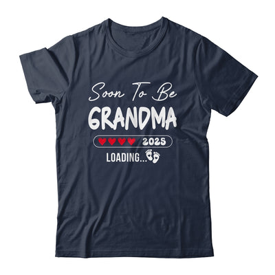 Soon To Be Grandma 2025 Loading Promoted To Grandma Est 2025 Shirt & Tank Top | teecentury