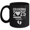 Soon To Be Grandma 2025 Pregnancy Announcement Loading Mug | teecentury