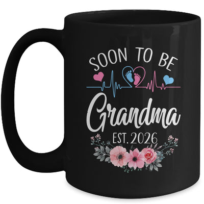 Soon To Be Grandma 2026 First Time Pregnancy Announcement Mug | teecentury