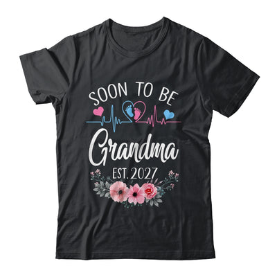 Soon To Be Grandma 2027 First Time Pregnancy Announcement Shirt & Tank Top | teecentury
