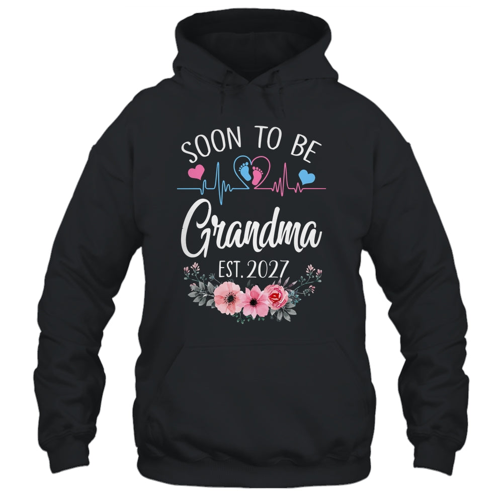 Soon To Be Grandma 2027 First Time Pregnancy Announcement Shirt & Tank Top | teecentury