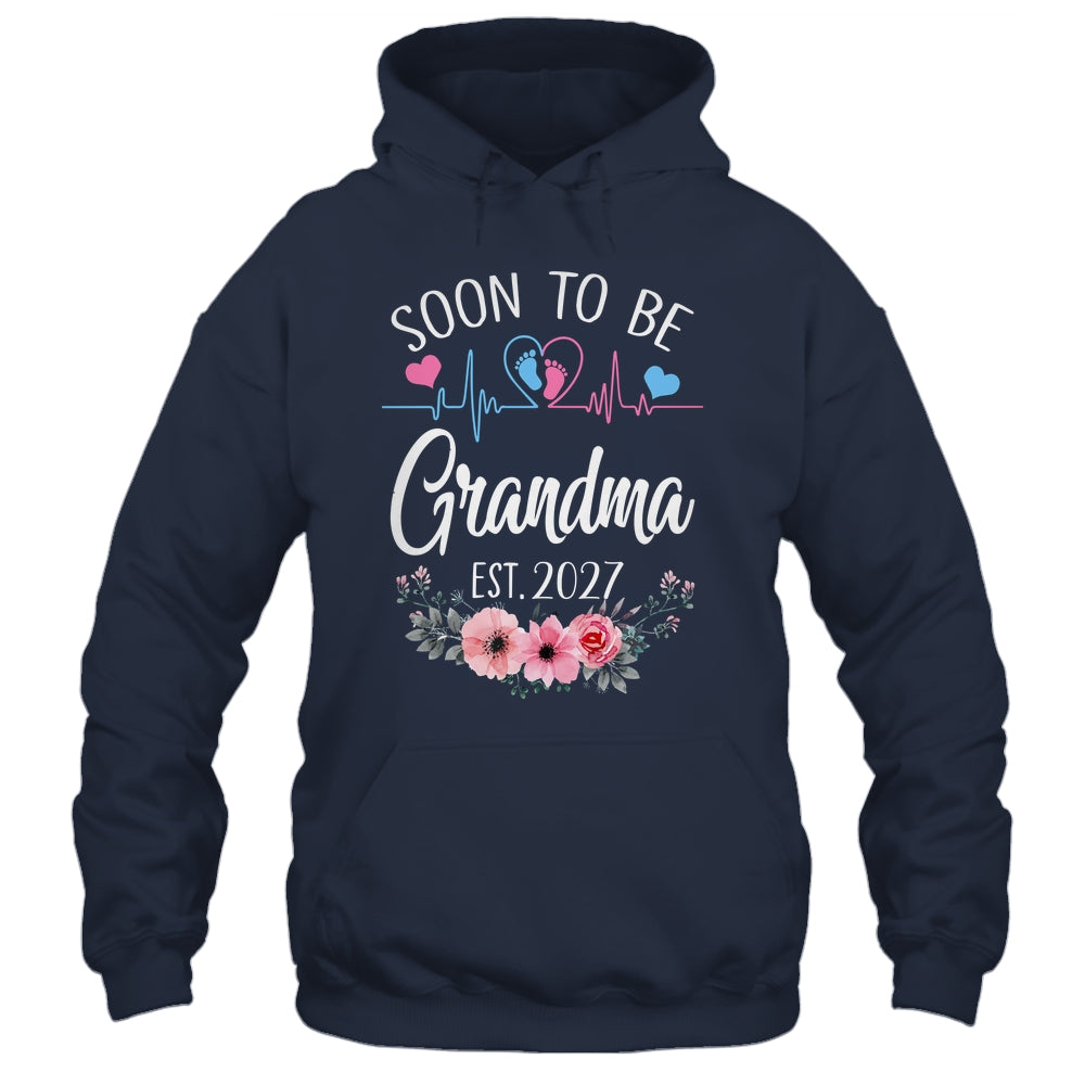 Soon To Be Grandma 2027 First Time Pregnancy Announcement Shirt & Tank Top | teecentury