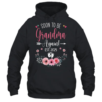Soon To Be Grandma Again Est 2025 Mothers Day Shirt & Tank Top | teecentury